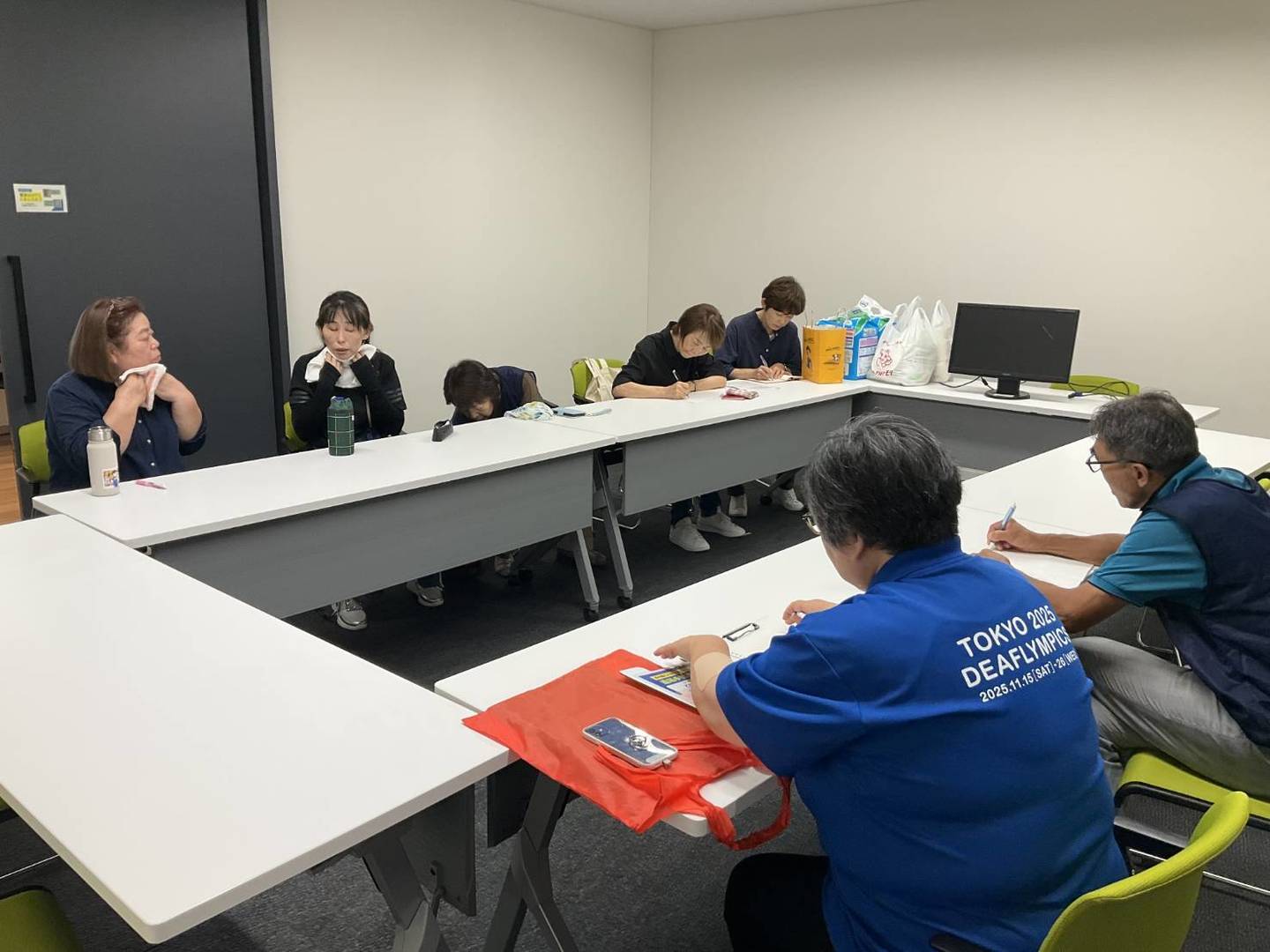 八代市役所 3階304会議室にて情報交換
